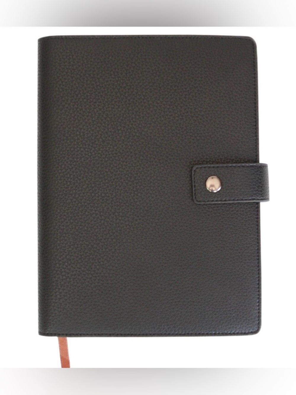 Bucksaw Leather Journal with Pen Loop New Black